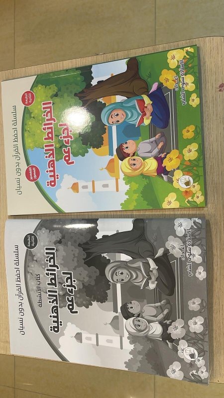 الخرائط الذهنية لجزء عم - كتابين
